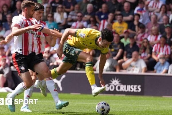 Parkinson rues lack of red card in Southampton defeat