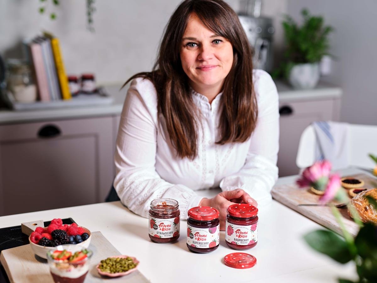 'I was working as a teacher when I launched the UK's fastest-growing jam brand'