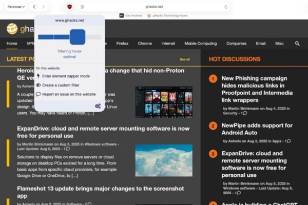 uBlock Origin Lite for Safari now available for iPhone, iPad and Mac
